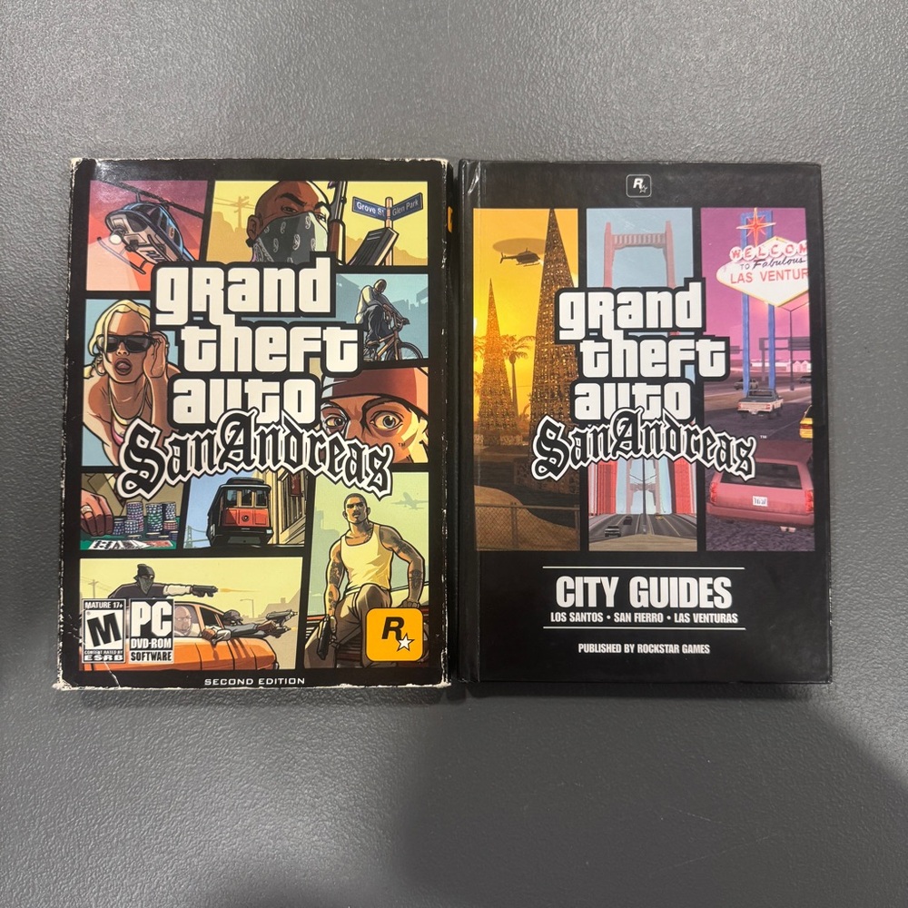Grand Theft Auto: San Andreas PC Game - Second Edition w/City Guide